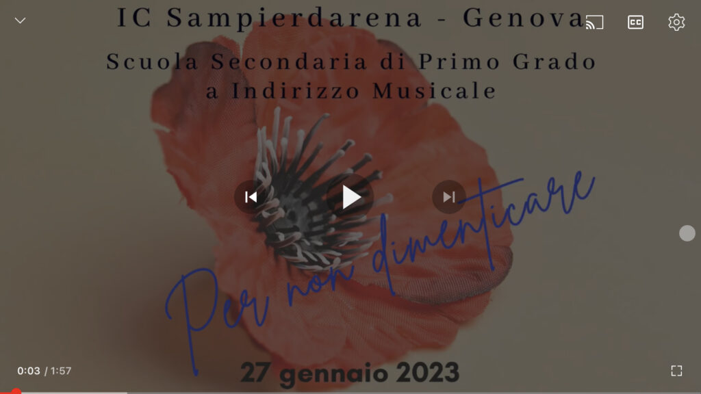 giornata della memoria 2023